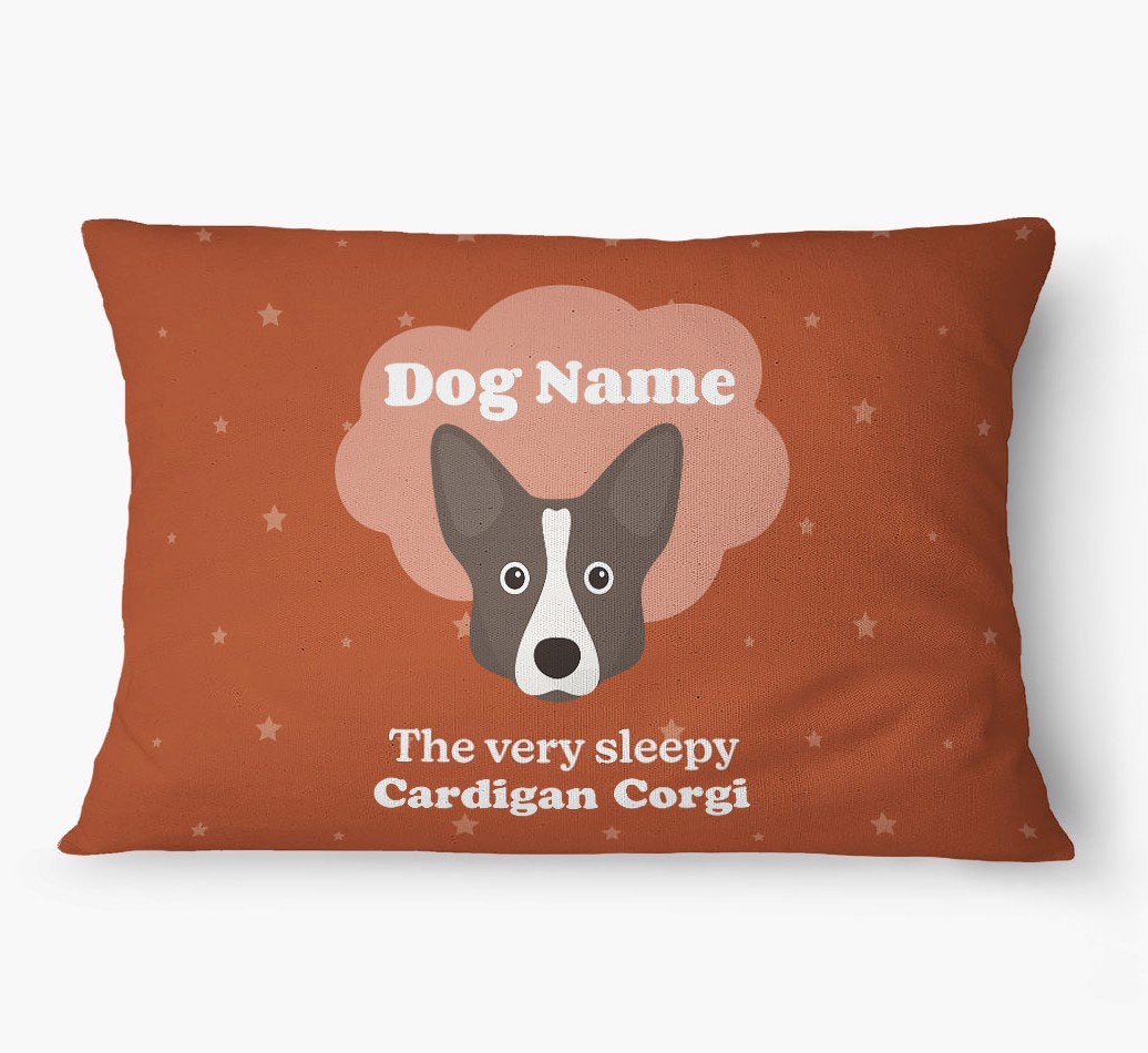 'The Very Sleepy Dog' - Personalized {breedFullName} Dog Bed