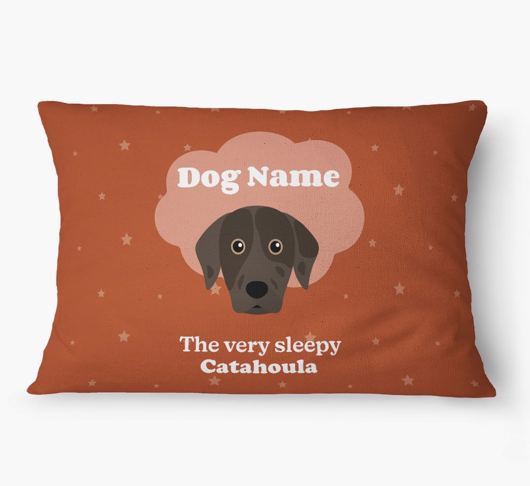 'The Very Sleepy Dog' - Personalized {breedFullName} Dog Bed