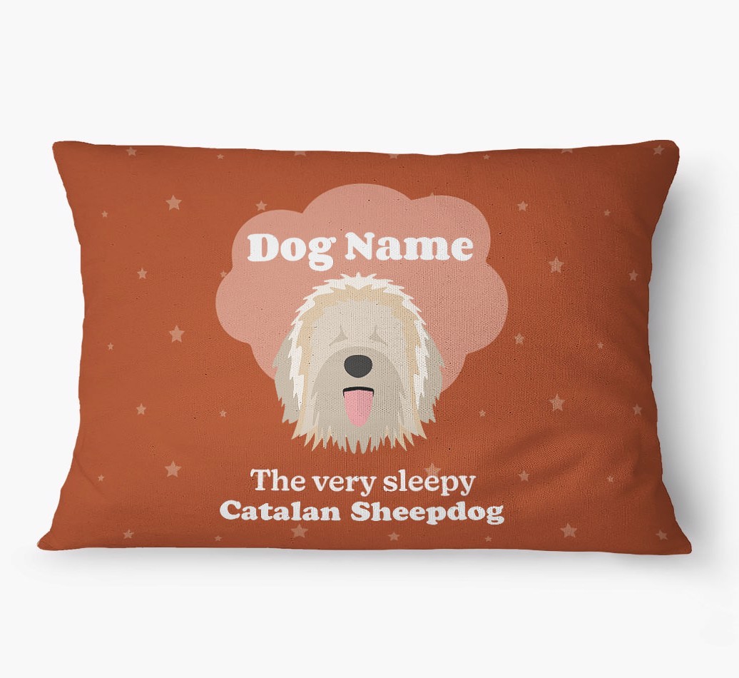 'The Very Sleepy Dog' - Personalized {breedFullName} Dog Bed
