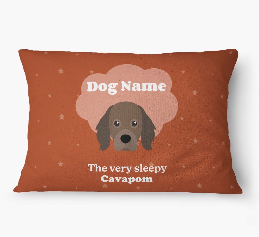 'The Very Sleepy Dog' - Personalized {breedFullName} Dog Bed