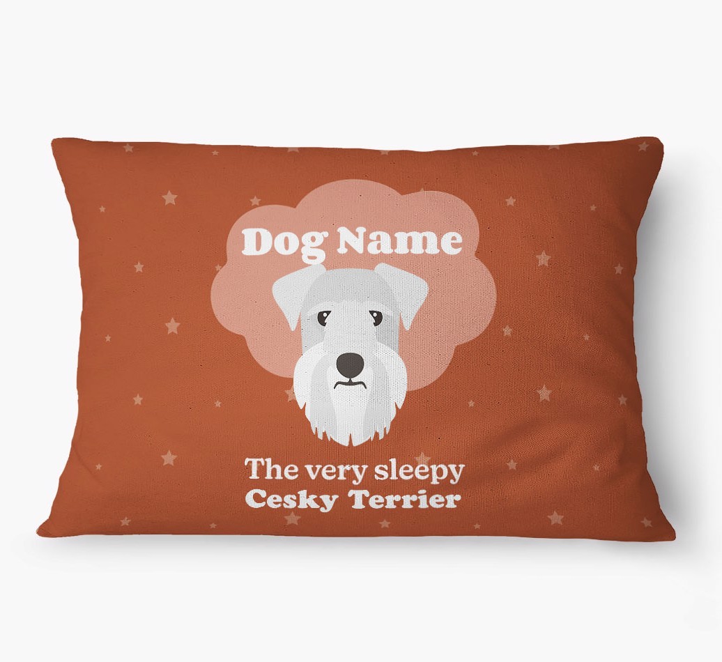 'The Very Sleepy Dog' - Personalized {breedFullName} Dog Bed