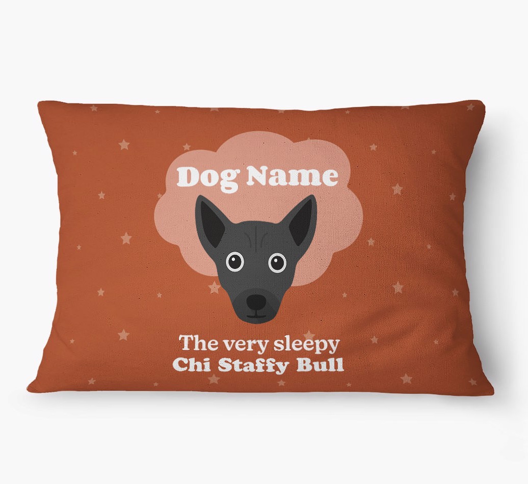 'The Very Sleepy Dog' - Personalized {breedFullName} Dog Bed