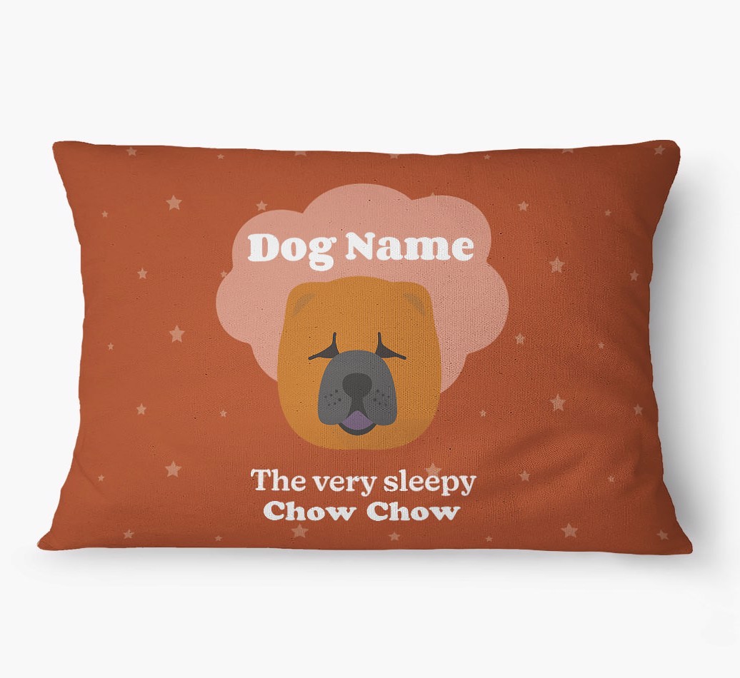 'The Very Sleepy Dog' - Personalized {breedFullName} Dog Bed