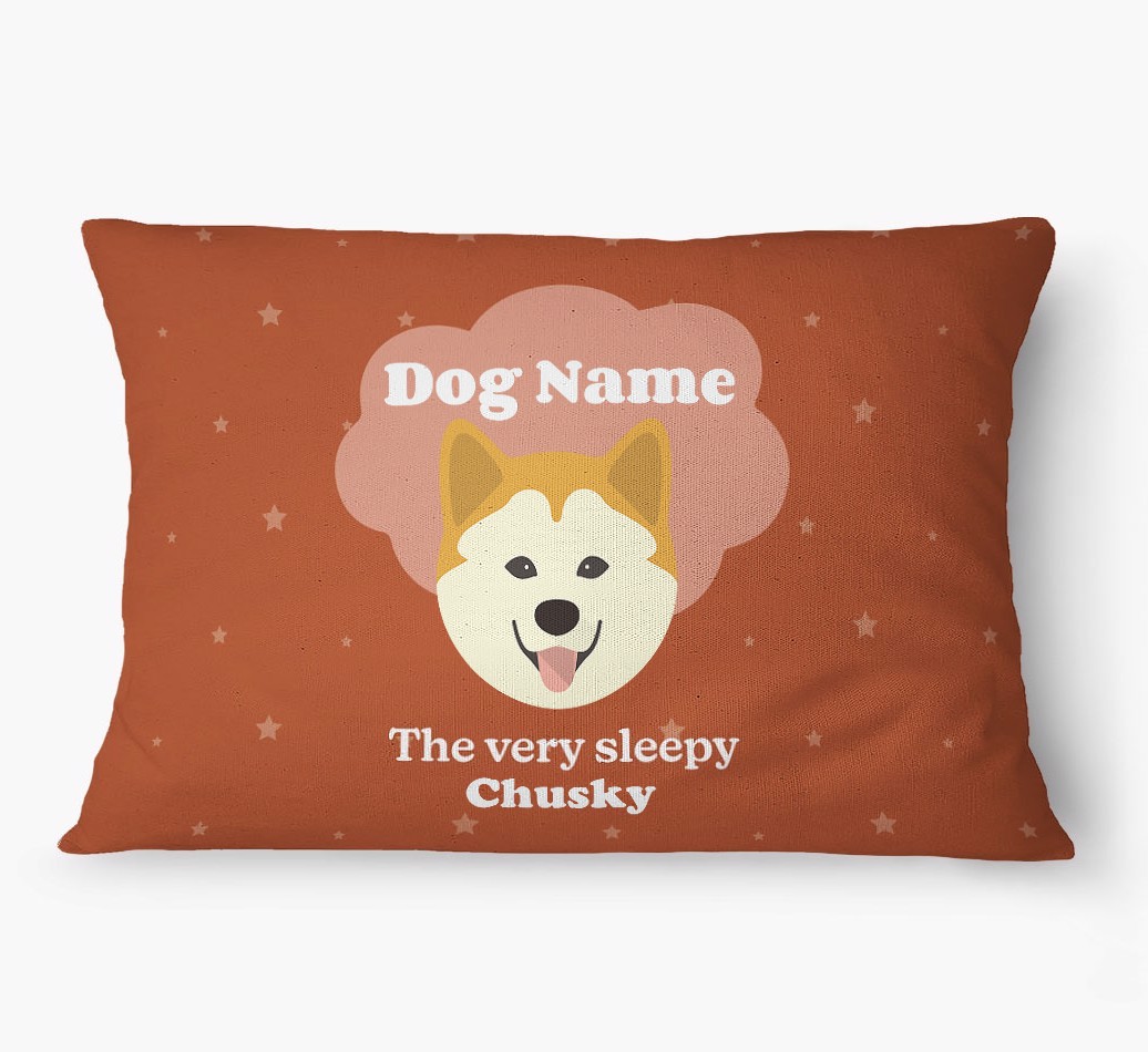 'The Very Sleepy Dog' - Personalized {breedFullName} Dog Bed