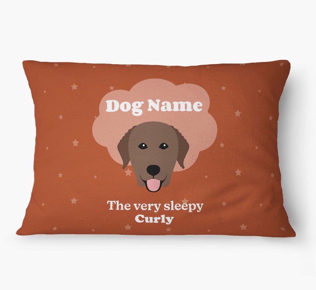 'The Very Sleepy Dog' - Personalized {breedFullName} Dog Bed