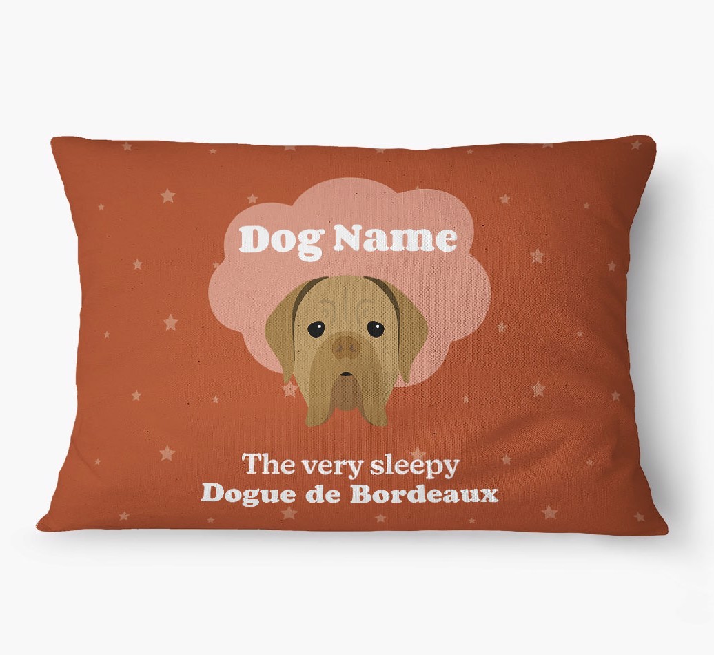 'The Very Sleepy Dog' - Personalized {breedFullName} Dog Bed