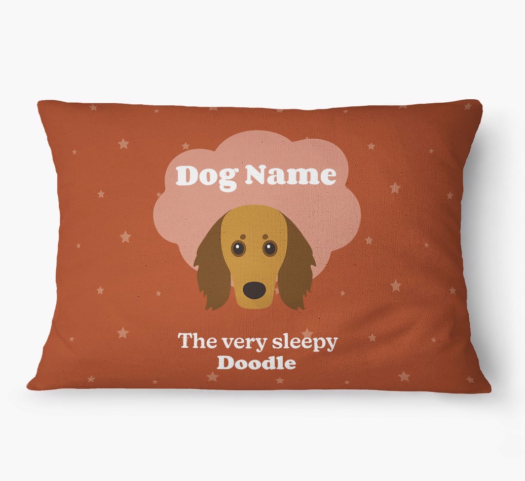 'The Very Sleepy Dog' - Personalized {breedFullName} Dog Bed