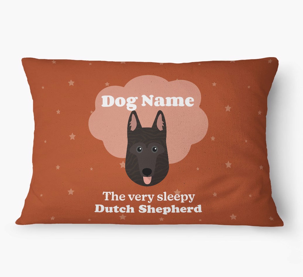 'The Very Sleepy Dog' - Personalized {breedFullName} Dog Bed