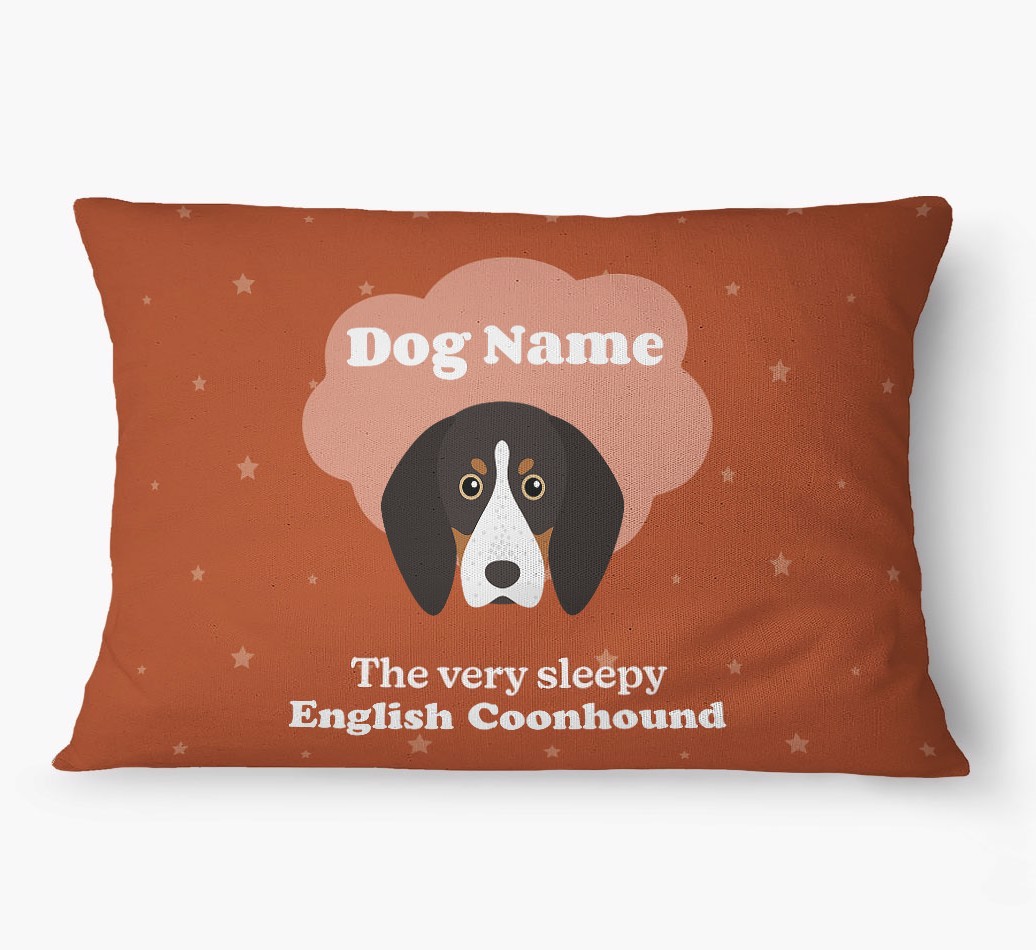 'The Very Sleepy Dog' - Personalized {breedFullName} Dog Bed