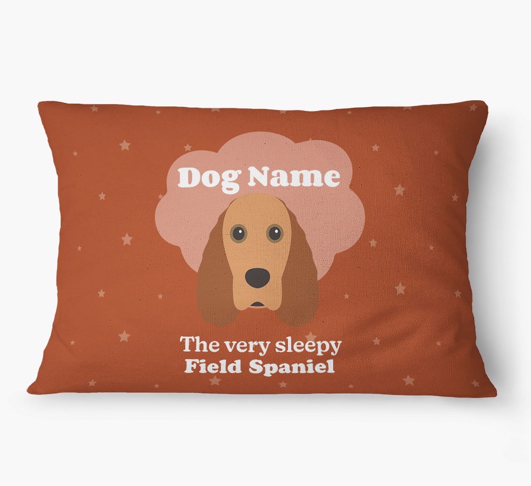 'The Very Sleepy Dog' - Personalized {breedFullName} Dog Bed