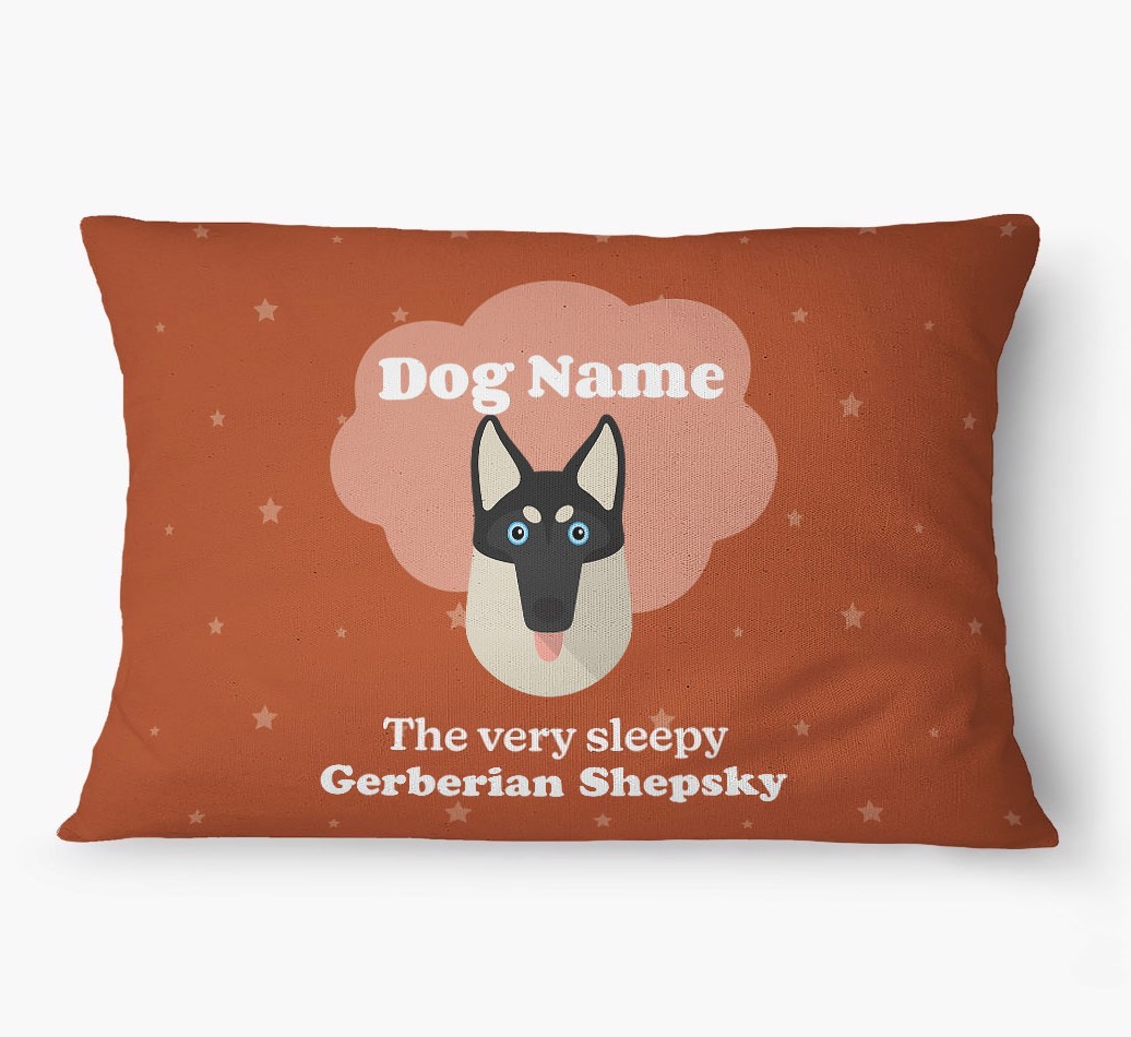 'The Very Sleepy Dog' - Personalized {breedFullName} Dog Bed
