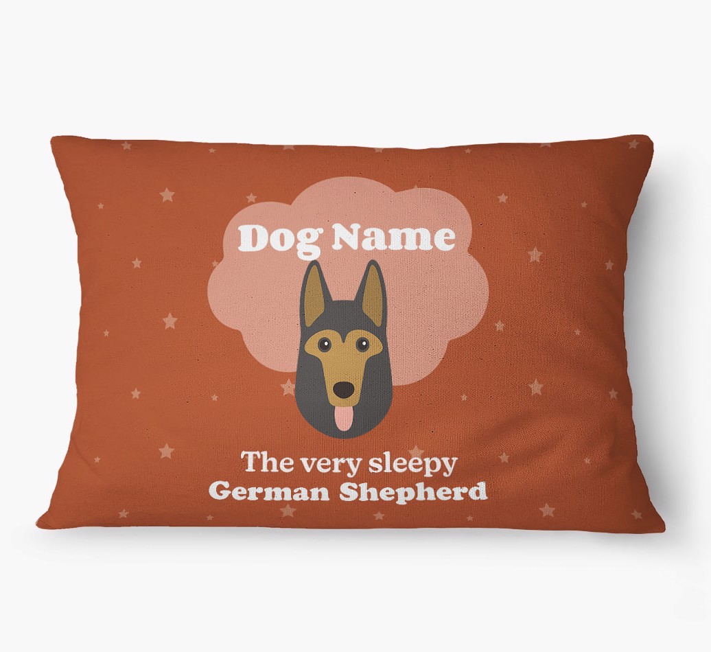 'The Very Sleepy Dog' - Personalised {breedFullName} Dog Bed