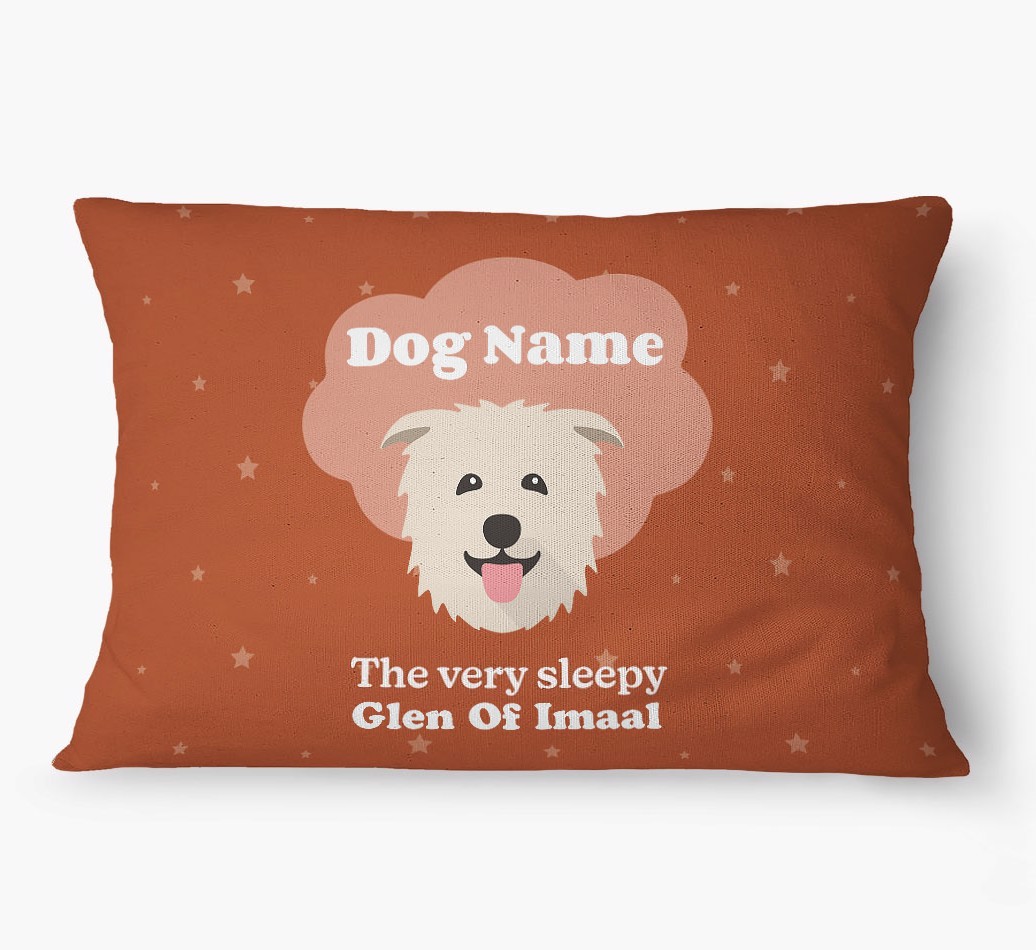 'The Very Sleepy Dog' - Personalised {breedFullName} Dog Bed