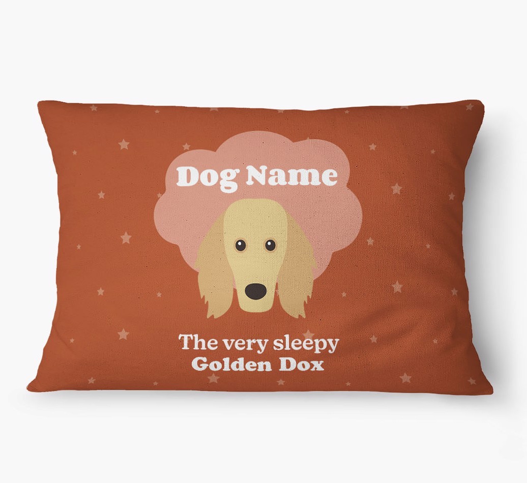 'The Very Sleepy Dog' - Personalized {breedFullName} Dog Bed