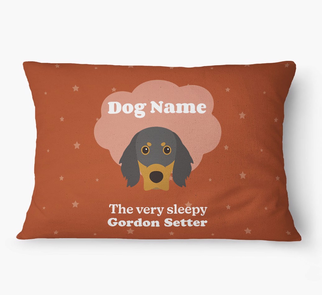 'The Very Sleepy Dog' - Personalised {breedFullName} Dog Bed