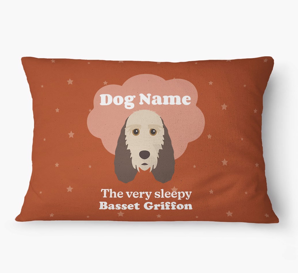 'The Very Sleepy Dog' - Personalized {breedFullName} Dog Bed