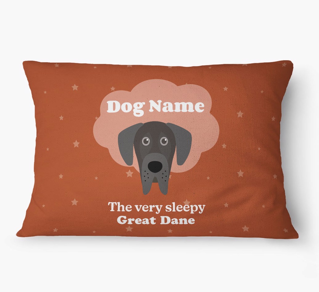 'The Very Sleepy Dog' - Personalized {breedFullName} Dog Bed