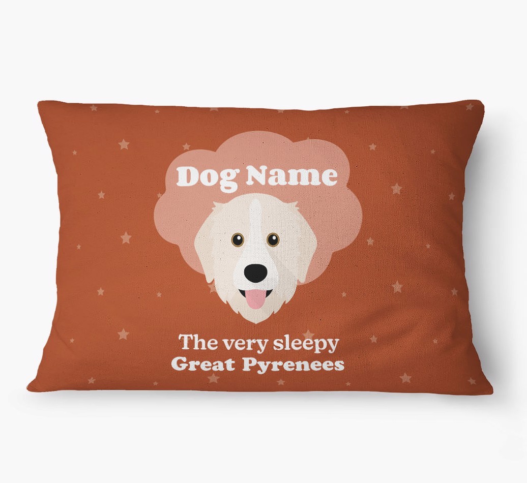 'The Very Sleepy Dog' - Personalized {breedFullName} Dog Bed
