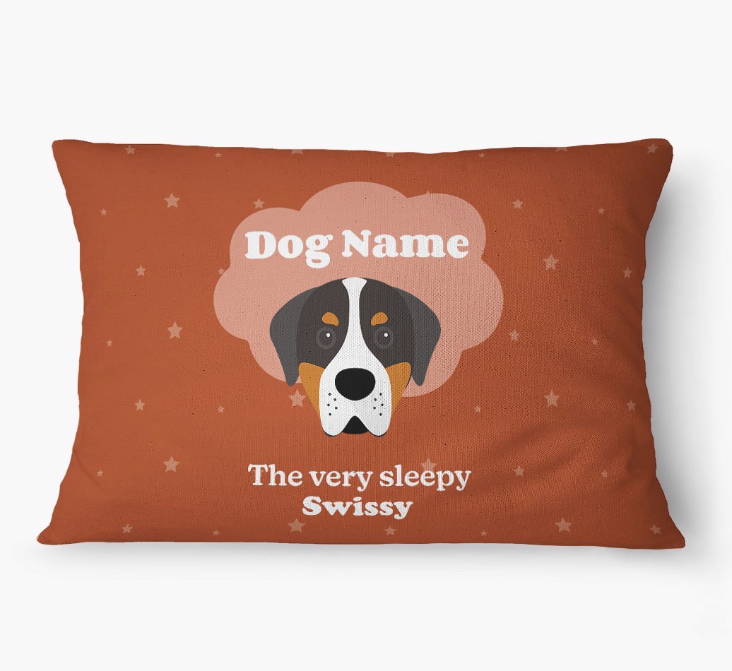 'The Very Sleepy Dog' - Personalized {breedFullName} Dog Bed