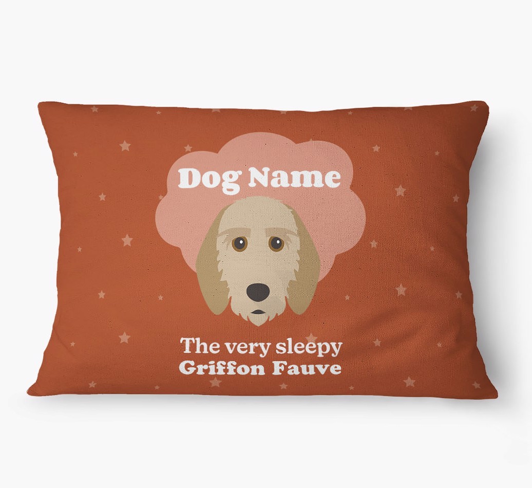 'The Very Sleepy Dog' - Personalized {breedFullName} Dog Bed