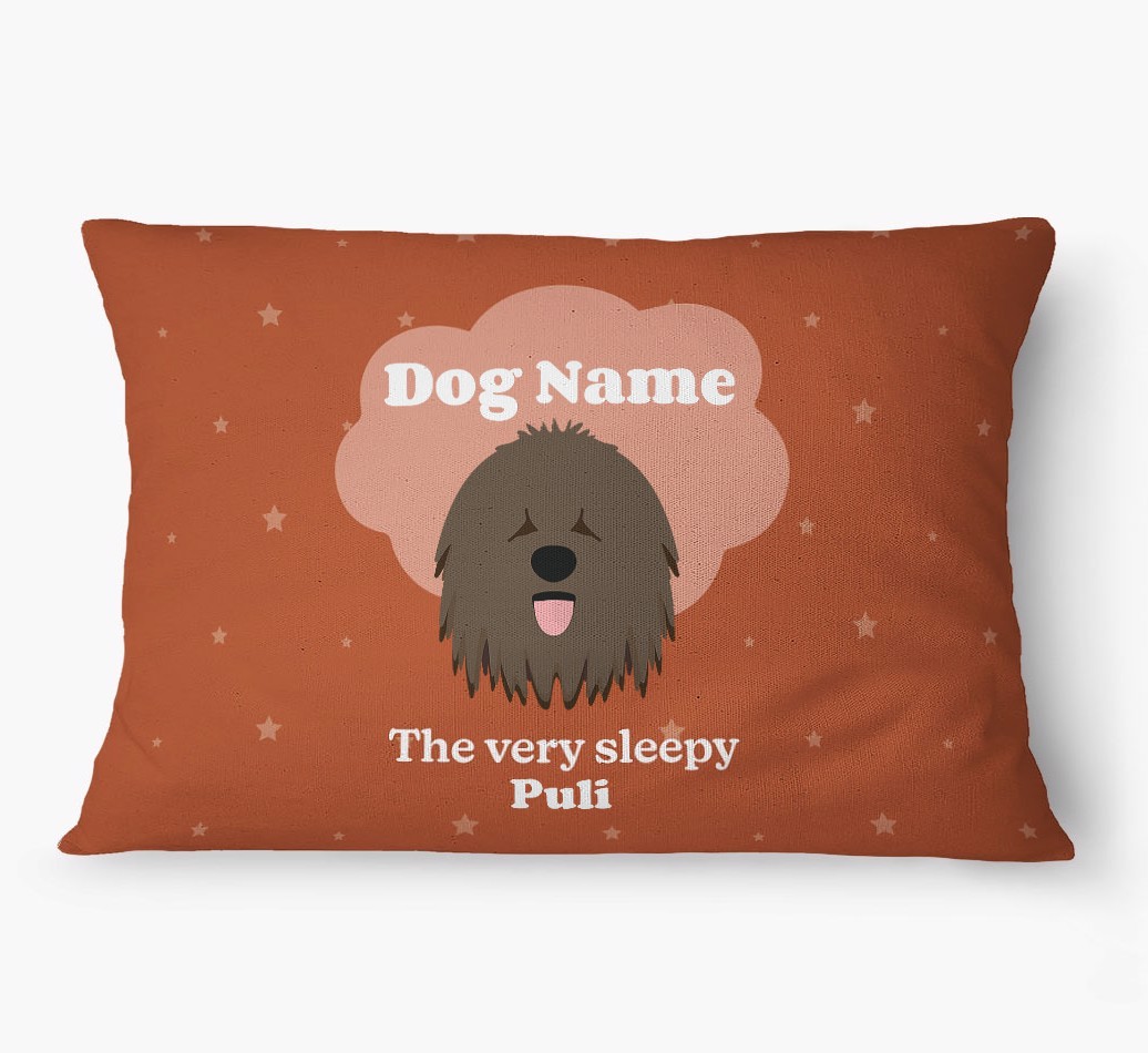 'The Very Sleepy Dog' - Personalized {breedFullName} Dog Bed