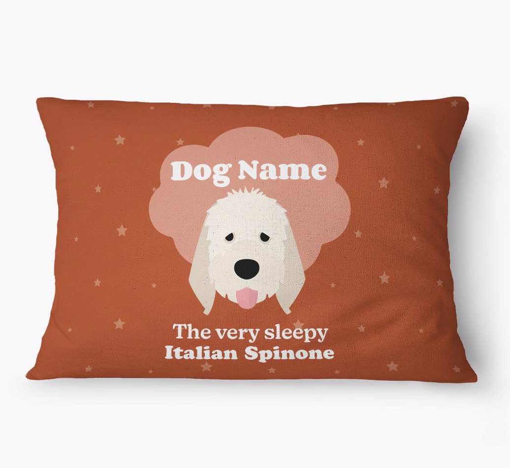 'The Very Sleepy Dog' - Personalized {breedFullName} Dog Bed