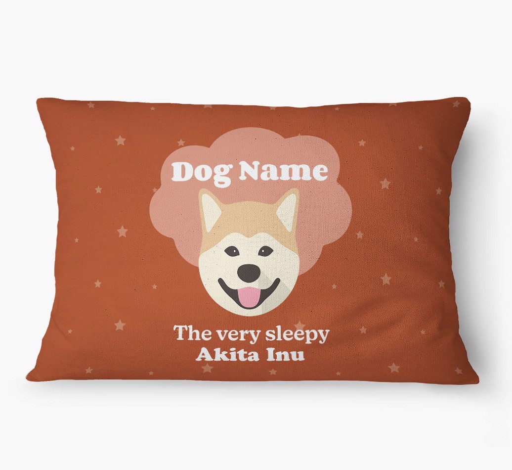 'The Very Sleepy Dog' - Personalized {breedFullName} Dog Bed