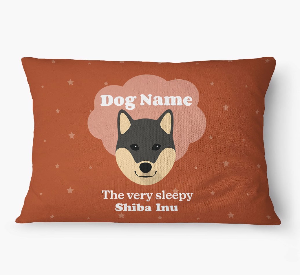 'The Very Sleepy Dog' - Personalized {breedFullName} Dog Bed