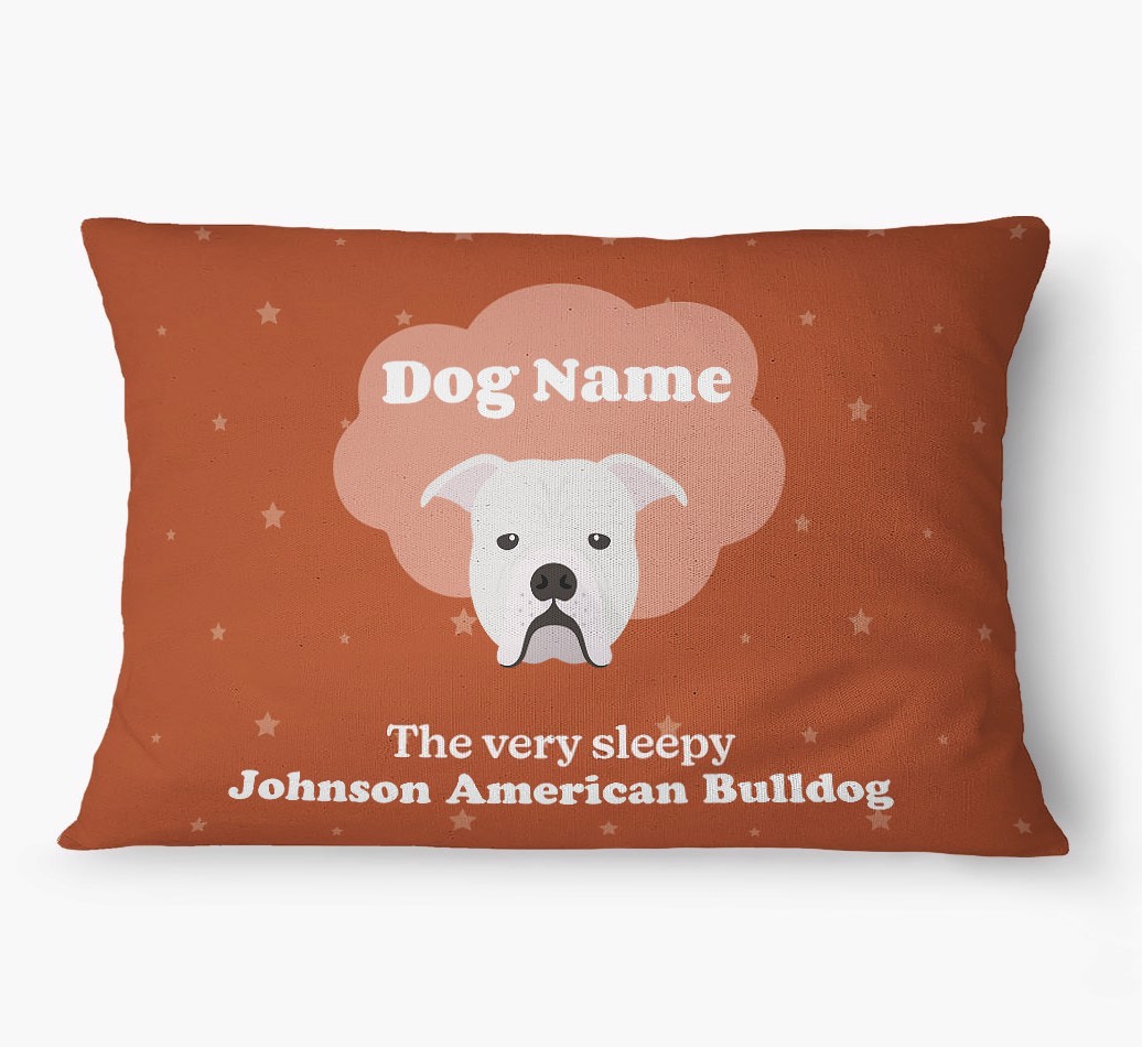 'The Very Sleepy Dog' - Personalized {breedFullName} Dog Bed