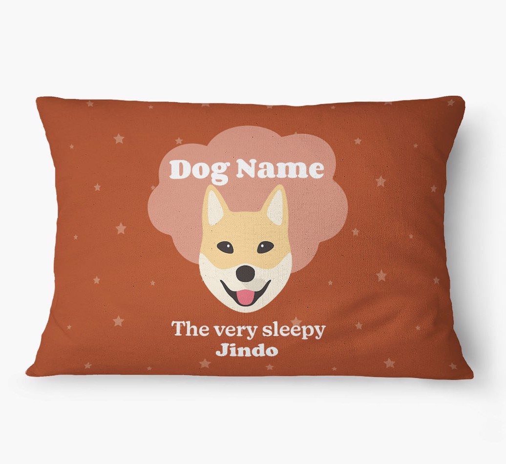 'The Very Sleepy Dog' - Personalized {breedFullName} Dog Bed