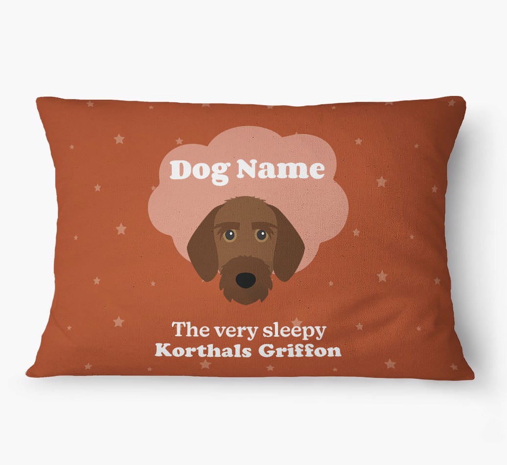 'The Very Sleepy Dog' - Personalized {breedFullName} Dog Bed