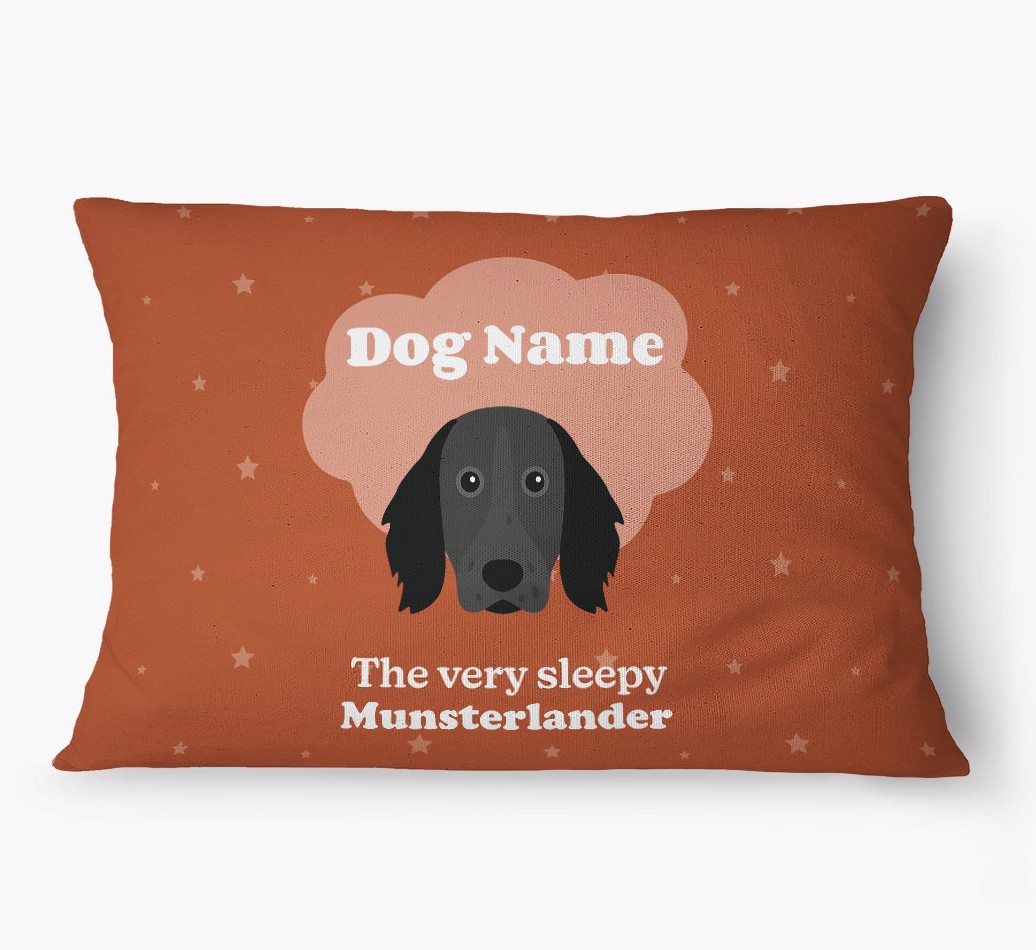 'The Very Sleepy Dog' - Personalized {breedFullName} Dog Bed