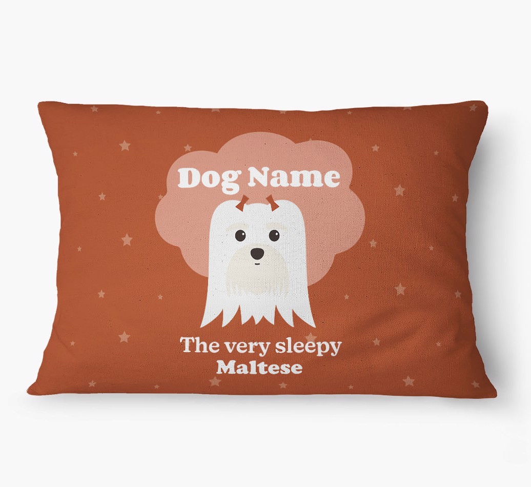 'The Very Sleepy Dog' - Personalized {breedFullName} Dog Bed