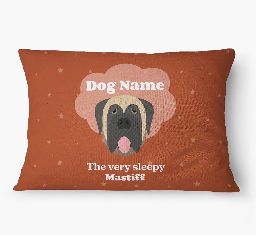 'The Very Sleepy Dog' - Personalized {breedFullName} Dog Bed