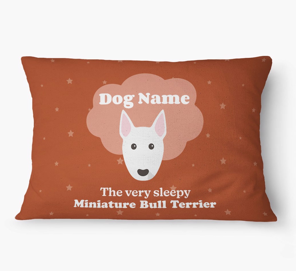 'The Very Sleepy Dog' - Personalized {breedFullName} Dog Bed