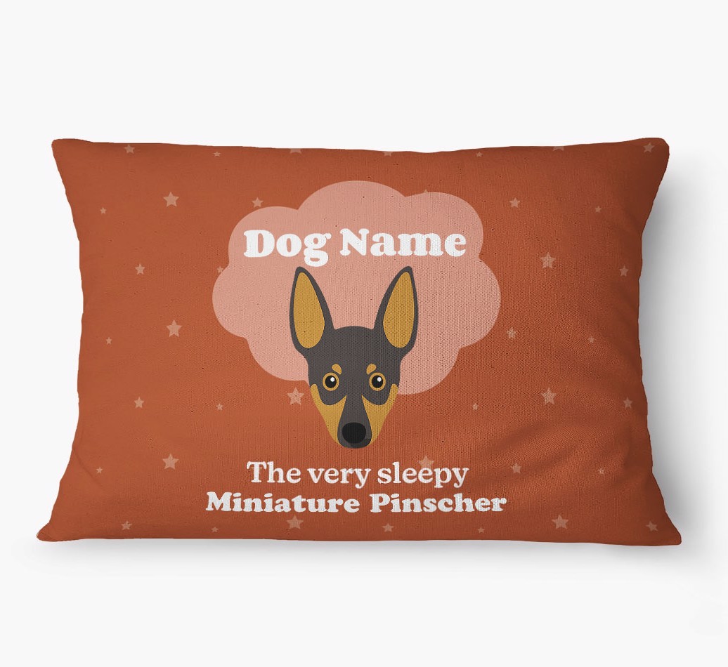 'The Very Sleepy Dog' - Personalised {breedFullName} Dog Bed