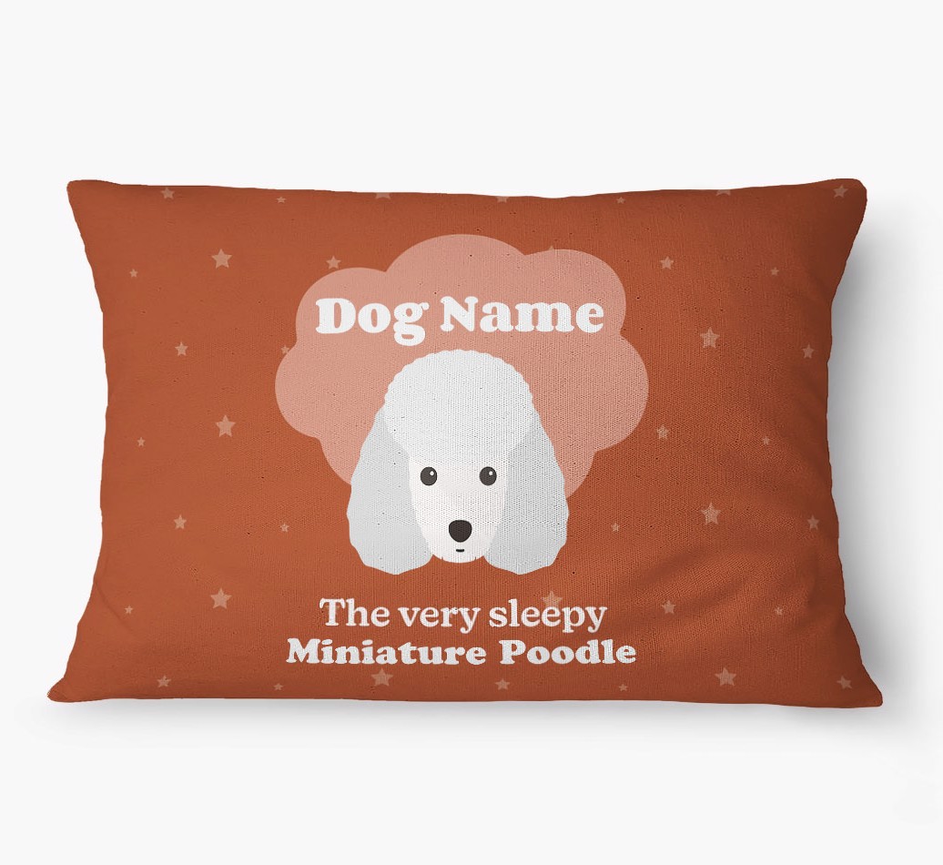 'The Very Sleepy Dog' - Personalized {breedFullName} Dog Bed