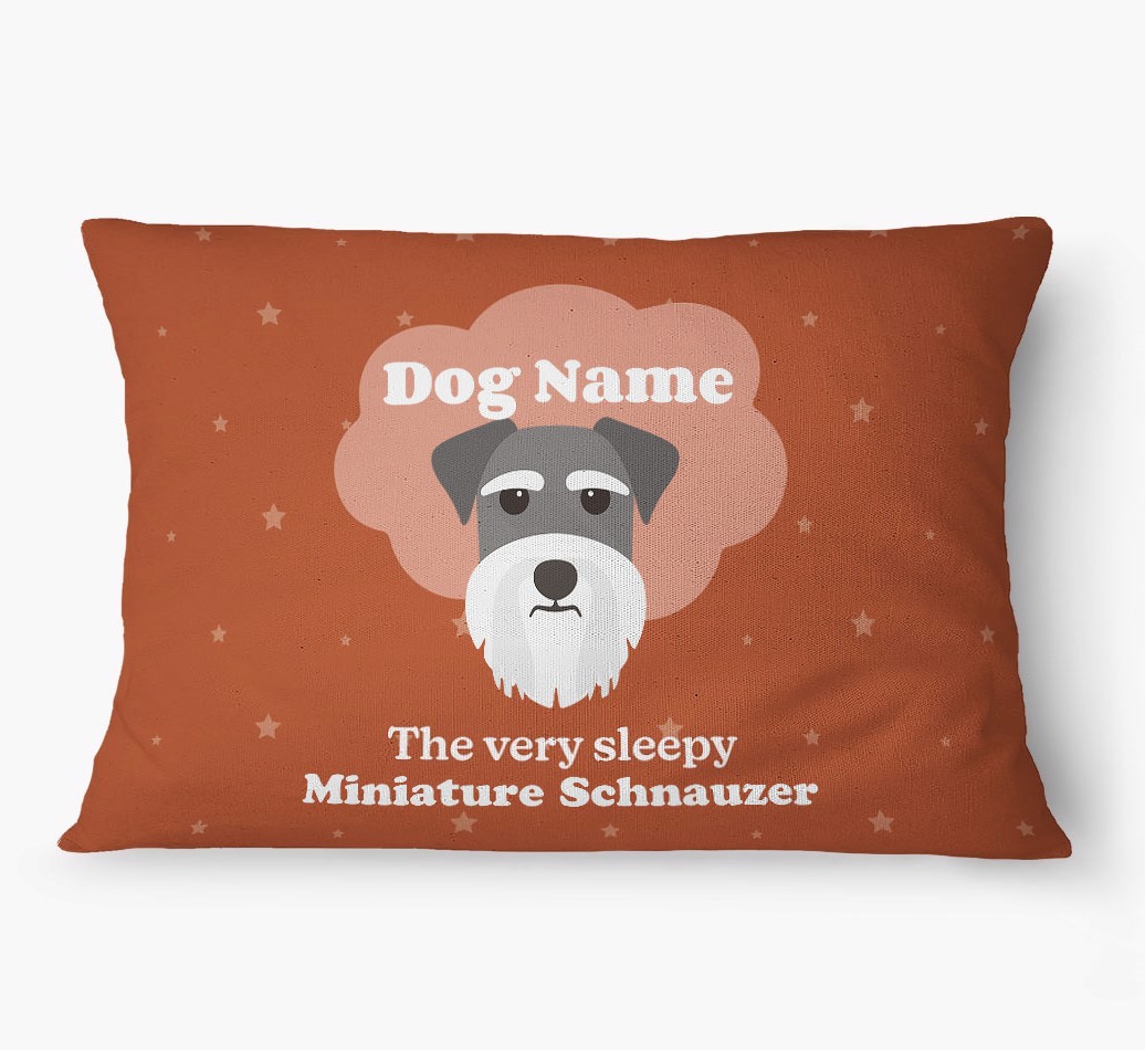 'The Very Sleepy Dog' - Personalized {breedFullName} Dog Bed
