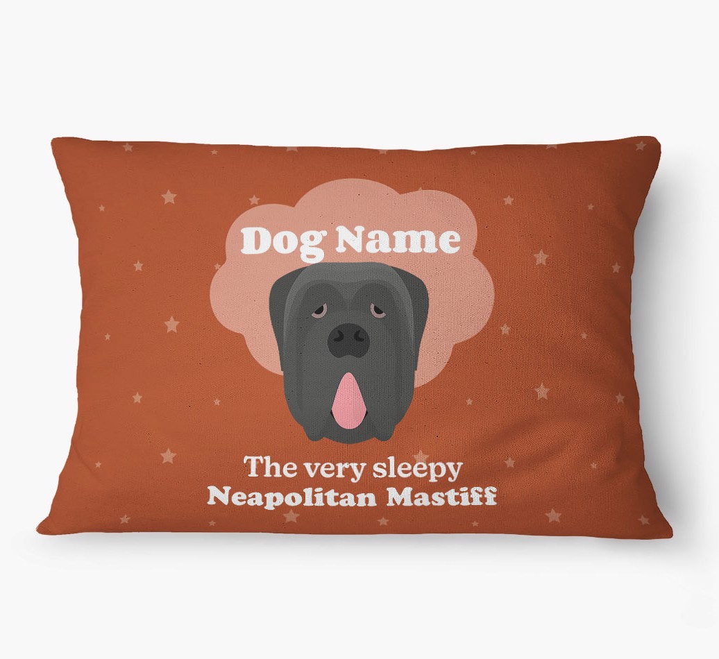 'The Very Sleepy Dog' - Personalized {breedFullName} Dog Bed