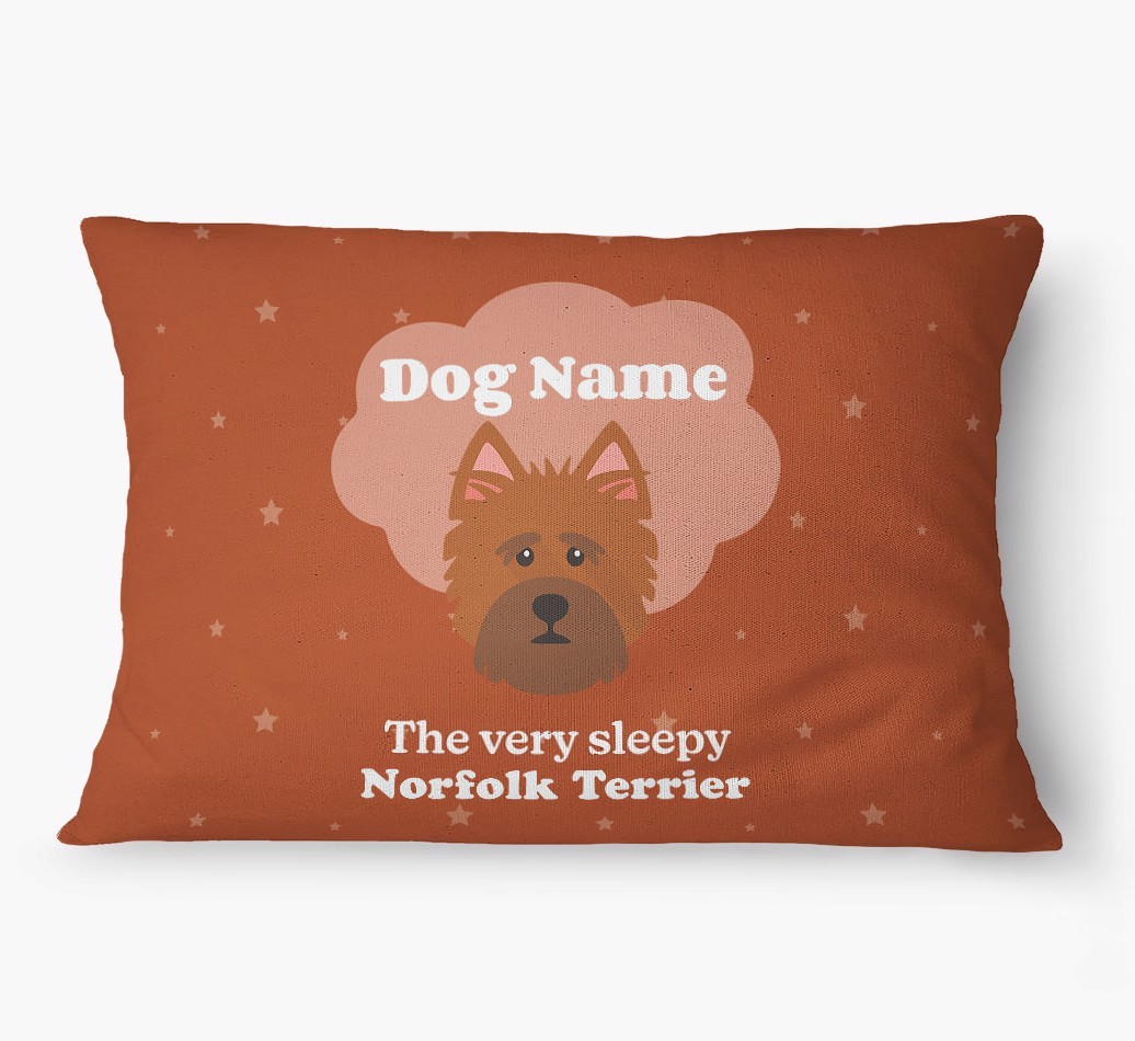'The Very Sleepy Dog' - Personalized {breedFullName} Dog Bed
