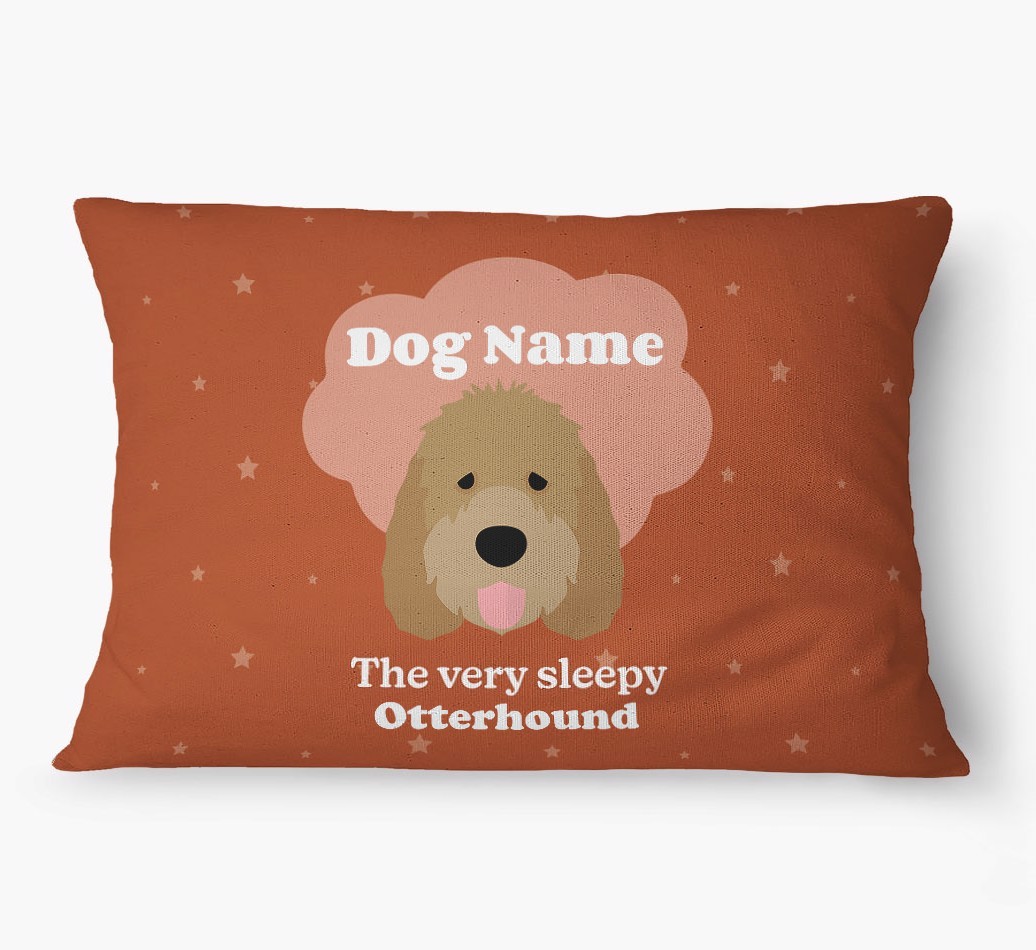 'The Very Sleepy Dog' - Personalized {breedFullName} Dog Bed