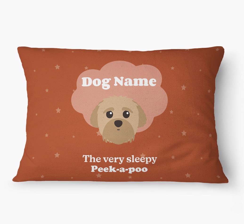 'The Very Sleepy Dog' - Personalized {breedFullName} Dog Bed