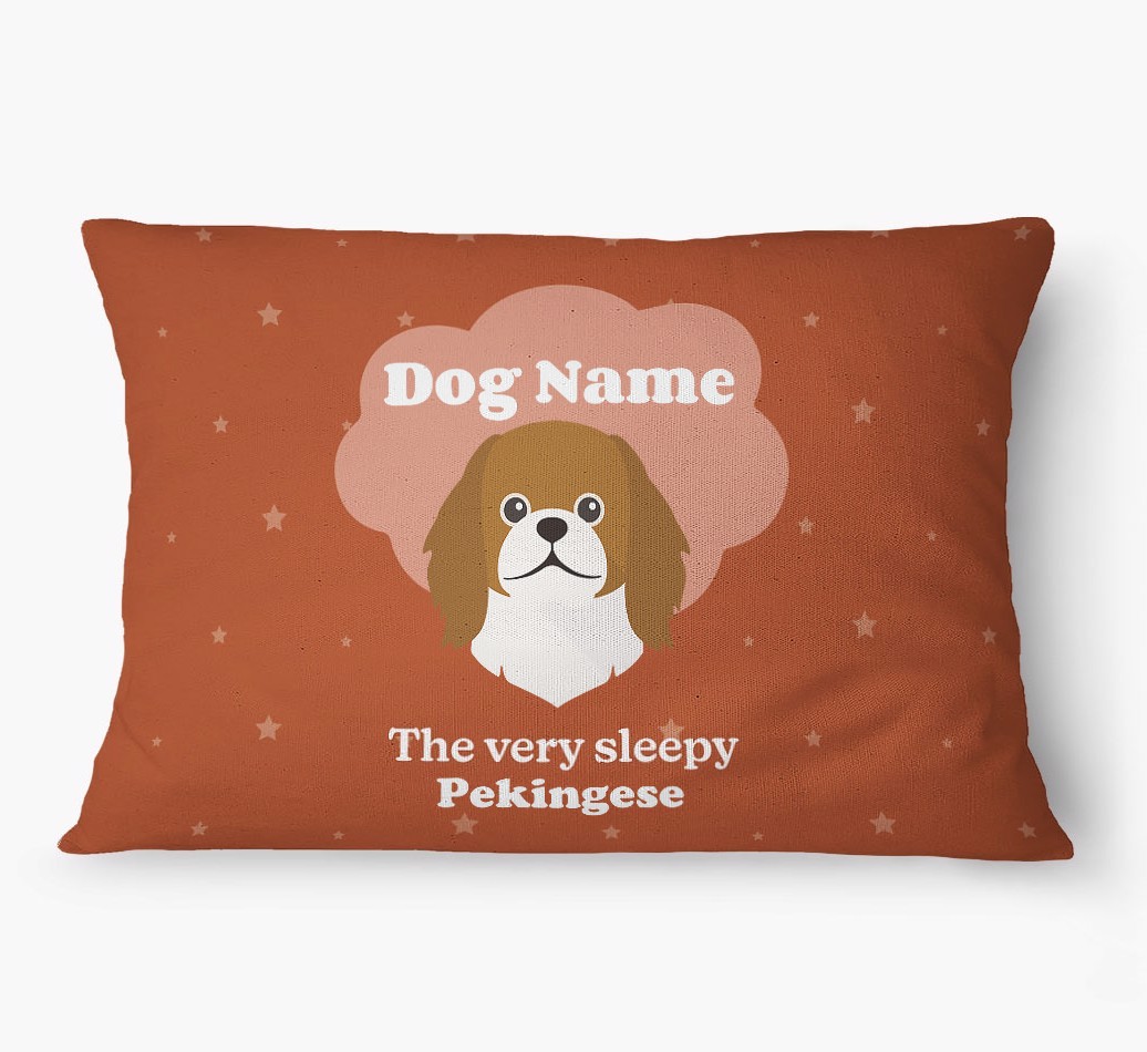 'The Very Sleepy Dog' - Personalized {breedFullName} Dog Bed