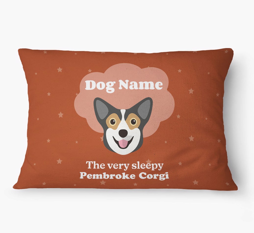'The Very Sleepy Dog' - Personalized {breedFullName} Dog Bed
