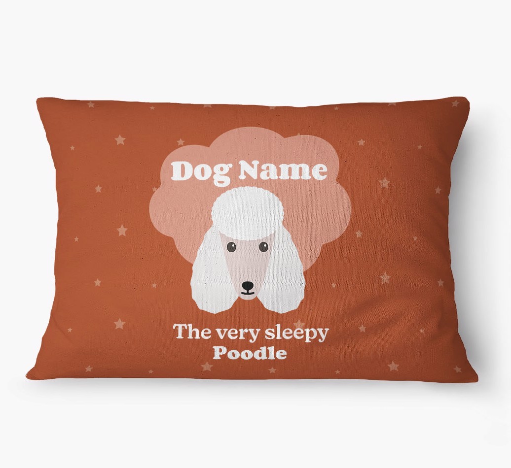 'The Very Sleepy Dog' - Personalized {breedFullName} Dog Bed