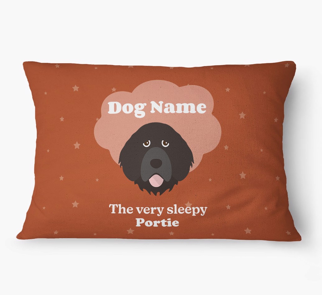 'The Very Sleepy Dog' - Personalized {breedFullName} Dog Bed