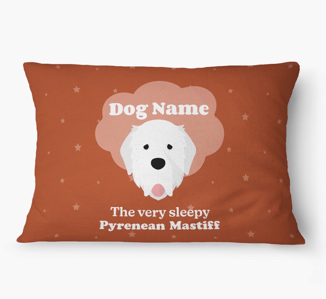 'The Very Sleepy Dog' - Personalized {breedFullName} Dog Bed