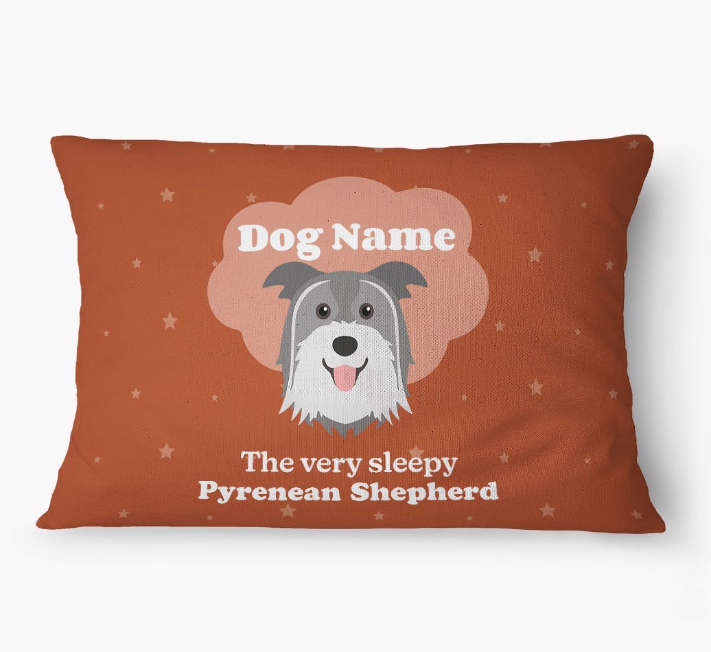 'The Very Sleepy Dog' - Personalized {breedFullName} Dog Bed