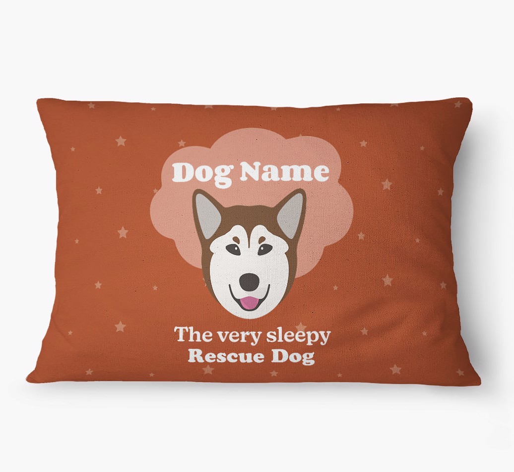 'The Very Sleepy Dog' - Personalized {breedFullName} Dog Bed