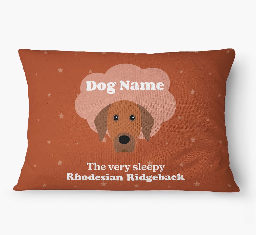 'The Very Sleepy Dog' - Personalised {breedFullName} Dog Bed